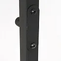 Steinhauer Luminaria de pedestal STANG E27 IP20, regulable