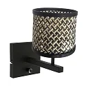Steinhauer Luminaria de pared STANG E27 IP20, regulable