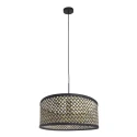 pendant luminaire SPARKLED LIGHT 1 flame E27 IP20, black dimmable