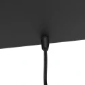 Steinhauer pendant luminaire REFLEXION 9 flames GU10 + E27 IP20, black dimmable