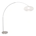 Luz de arco LUMA NOLA de 1 llama E27 IP20, acero regulable