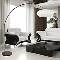 Steinhauer floor lamp SPARKLED LIGHT E27 IP20, dimmable