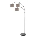 Steinhauer Luminaria de pedestal SPARKLED LIGHT E27 IP20, regulable