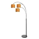 Steinhauer Luminaria de pedestal SPARKLED LIGHT E27 IP20, regulable