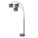 Steinhauer Luminaria de pedestal SPARKLED LIGHT E27 IP20, regulable