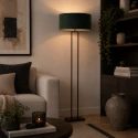 Steinhauer Luminaria de pedestal STANG E27 IP20, regulable