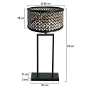 Steinhauer table lamp STANG E27 IP20, dimmable