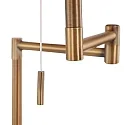 Mexlite Luminaria de pedestal BELLA E27 IP20, regulable