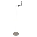 Mexlite Luminaria de pedestal BELLA E27 IP20, regulable
