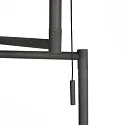 Mexlite Luminaria de pedestal BELLA E27 IP20, regulable