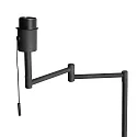 Mexlite Luminaria de pedestal BELLA E27 IP20, regulable