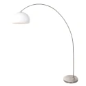 Luz de arco SOLVA de 1 llama E27 IP20, acero regulable