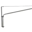 Steinhauer Luminaria de pared ELEGANT CLASSY E27 IP20, regulable