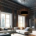 Steinhauer Luminaria colgante SPARKLED LIGHT E27 IP20, regulable