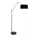 Steinhauer floor lamp PRESTIGE CHIC 1 flame E27 IP20, black dimmable