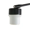 Steinhauer wall luminaire PRESTIGE CHIC 1 flame E27 IP20, black dimmable