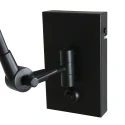 Steinhauer wall luminaire PRESTIGE CHIC 1 flame E27 IP20, black dimmable