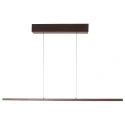 Steinhauer Luminaria colgante BANDE de 3 llamas IP20, cacao regulable