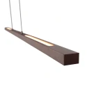 Steinhauer Luminaria colgante BANDE de 3 llamas IP20, cacao regulable