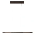 Steinhauer Luminaria colgante BANDE de 3 llamas IP20, cacao regulable