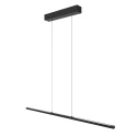 Steinhauer Luminaria colgante BANDE de 3 llamas IP20, negro regulable