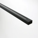 Steinhauer Luminaria colgante BANDE de 3 llamas IP20, negro regulable
