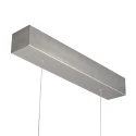 Steinhauer Luminaria colgante BANDE de 3 llamas IP20, acero regulable