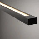 Steinhauer Luminaria colgante BANDE de 3 llamas IP20, negro regulable