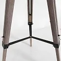 Mexlite Luminaria de pedestal TRIEK E27 IP20, regulable
