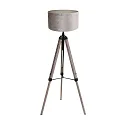 Mexlite Luminaria de pedestal TRIEK E27 IP20, regulable