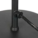 anne light & home table lamp PRETO GU10 IP20, dimmable