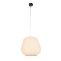 pendant luminaire SABLE 1 flame E27 IP20, creme dimmable