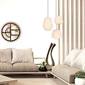 anne light & home Luminaria colgante SABLE E27 IP20, regulable