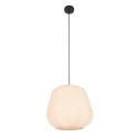 pendant luminaire SABLE 1 flame E27 IP20, creme dimmable