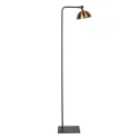 Steinhauer floor lamp PINTINO 1 flame GU10 IP20, black dimmable