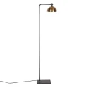 Steinhauer floor lamp PINTINO 1 flame GU10 IP20, black dimmable
