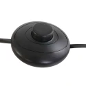 Steinhauer floor lamp PINTINO 1 flame GU10 IP20, black dimmable