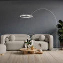 Steinhauer Luminaria de pedestal RINGLUX IP20, regulable