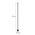 Steinhauer floor lamp LUZHAZ IP20, dimmable