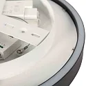 Steinhauer Luminaria de techo RINGLUX IP20, regulable