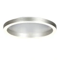 Steinhauer Luminaria de techo RINGLUX de 2 llamas IP20, acero regulable