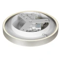 Steinhauer Luminaria de techo RINGLUX de 2 llamas IP20, acero regulable