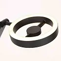 Steinhauer Luminaria de pedestal RINGLUX IP20, regulable