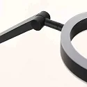 Steinhauer table lamp RINGLUX IP20, dimmable