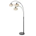 Steinhauer Luminaria de pedestal SPARKLED LIGHT E27 IP20, regulable