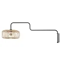 Steinhauer Luminaria de pared BLOEBA E27 IP20, regulable