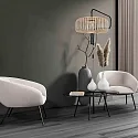 Steinhauer Luminaria de pared BLOEBA E27 IP20, regulable