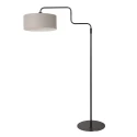 Steinhauer Luminaria de pedestal BLOEBA de 1 llama E27 IP20, negro regulable