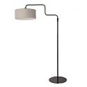 Steinhauer Luminaria de pedestal BLOEBA E27 IP20, regulable
