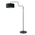 Steinhauer Luminaria de pedestal BLOEBA de 1 llama E27 IP20, negro regulable